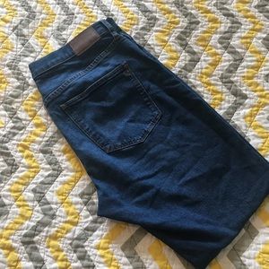 Madewell Cruiser Straight Cropped High Waist Jeans
